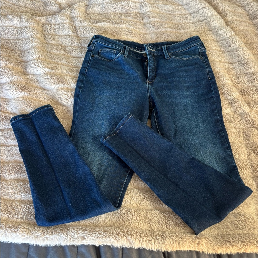 Classic Indigo Women's Skinny Jeans - Picture 2 of 8